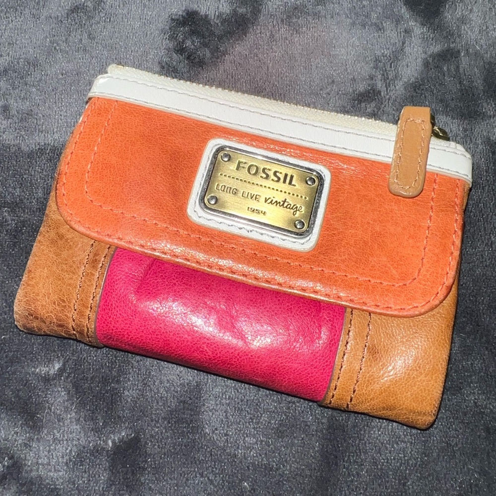 Fossil Emory Colorblock Wallet